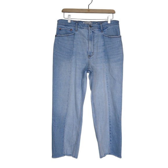 Abercrombie & Fitch Women's 32/14S The Ankle Straight Ultra High Rise Jean - Picture 1 of 11